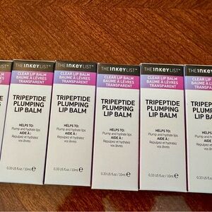 **NIB*** Inkey List Clear Tripetide Plumping Lip Balm - Bundle of 6